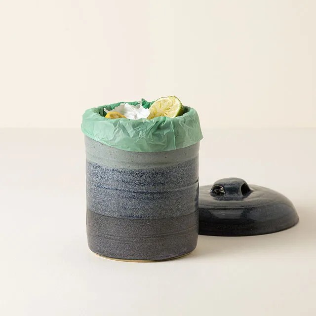 Ceramic Kitchen Compost Bin