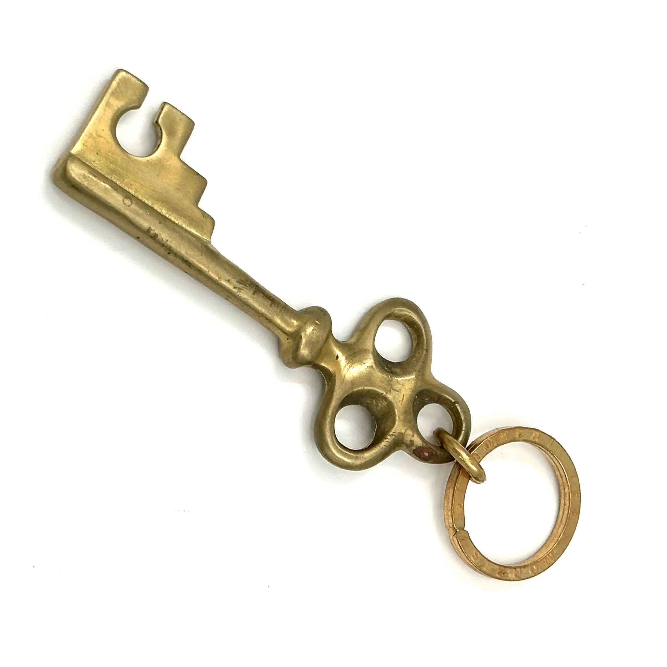 Robert Lee Morris Giant Brass Key Keychain Robert Lee Morris Gallery
