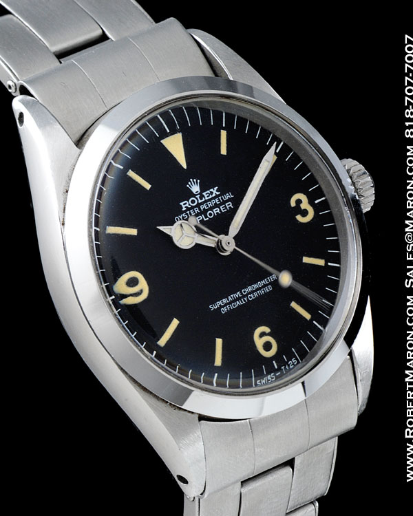 ROLEX OYSTER PERPETUAL EXPLORER 1016 VINTAGE STAINLESS STEEL