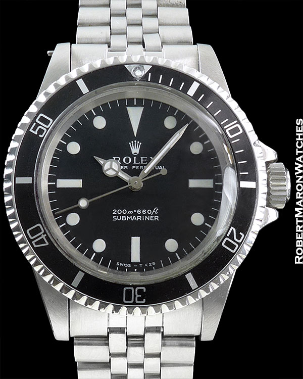 ROLEX REF 5513 SUBMARINER STEEL