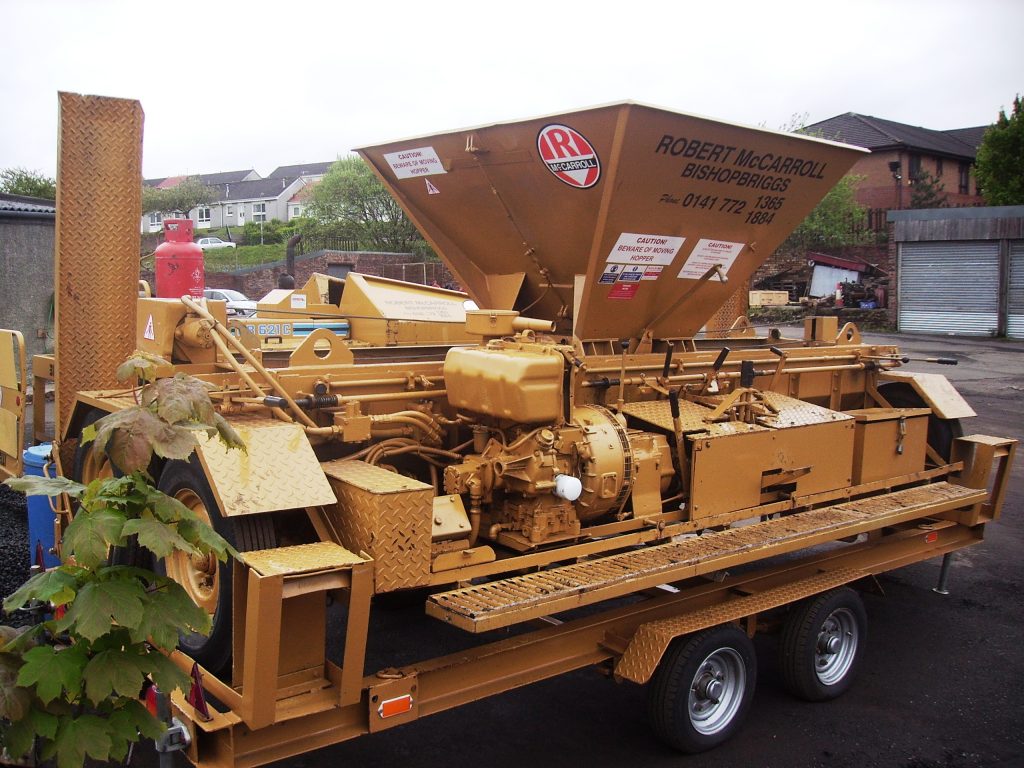 Chipping Machines ROBERT McCARROLL