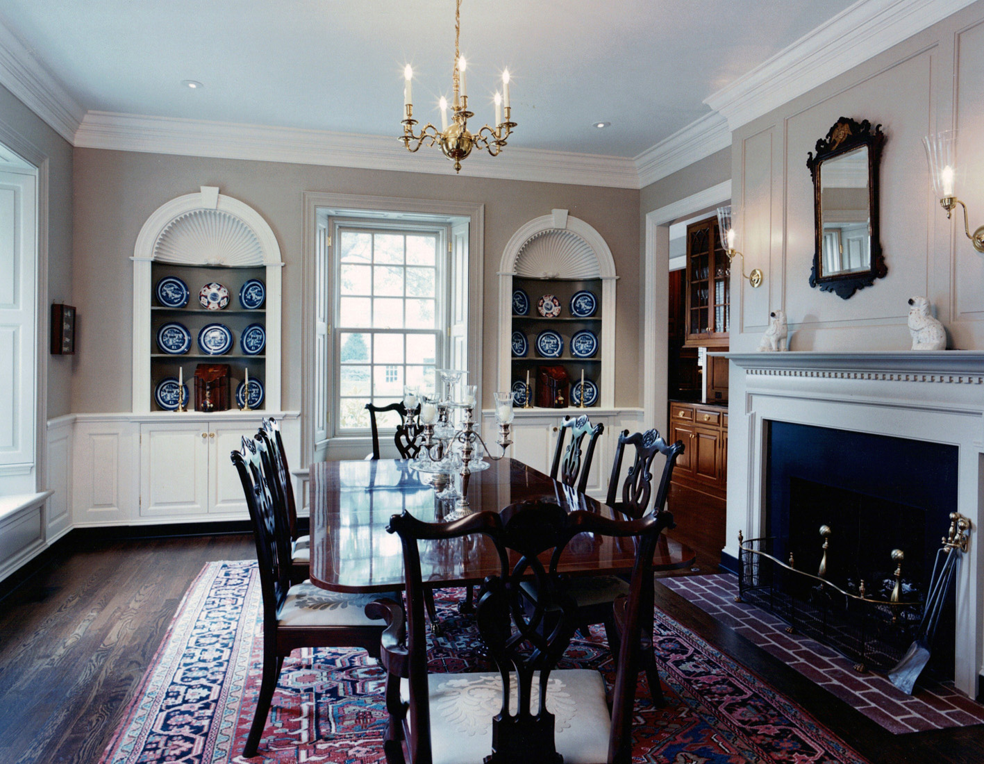 Williamsburg Colonial Robert Montgomery Homes Luxury Home Builders