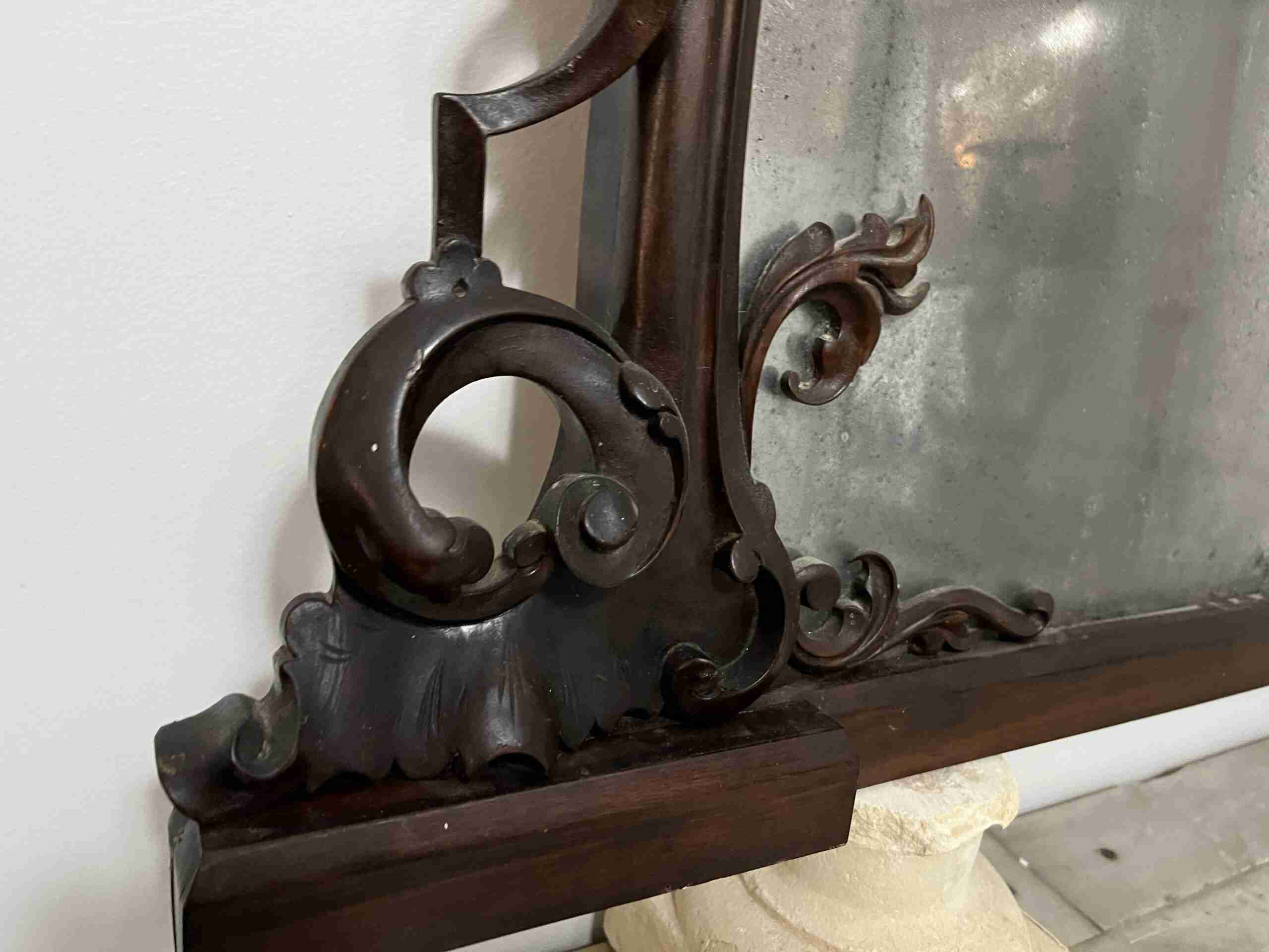 Victorian Maltese Overmantel mirror Robert Morrison Antiques