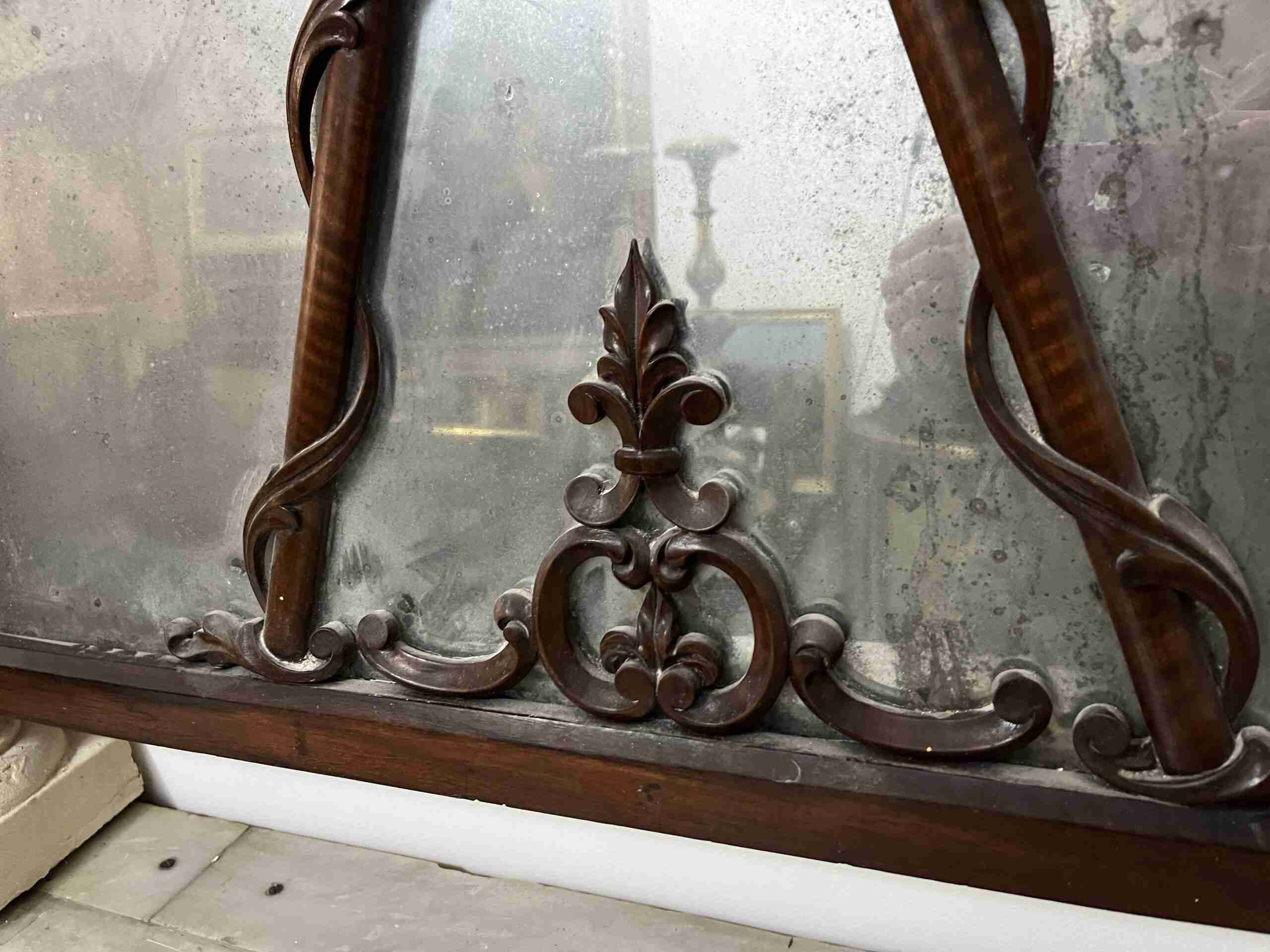 Victorian Maltese Overmantel mirror Robert Morrison Antiques