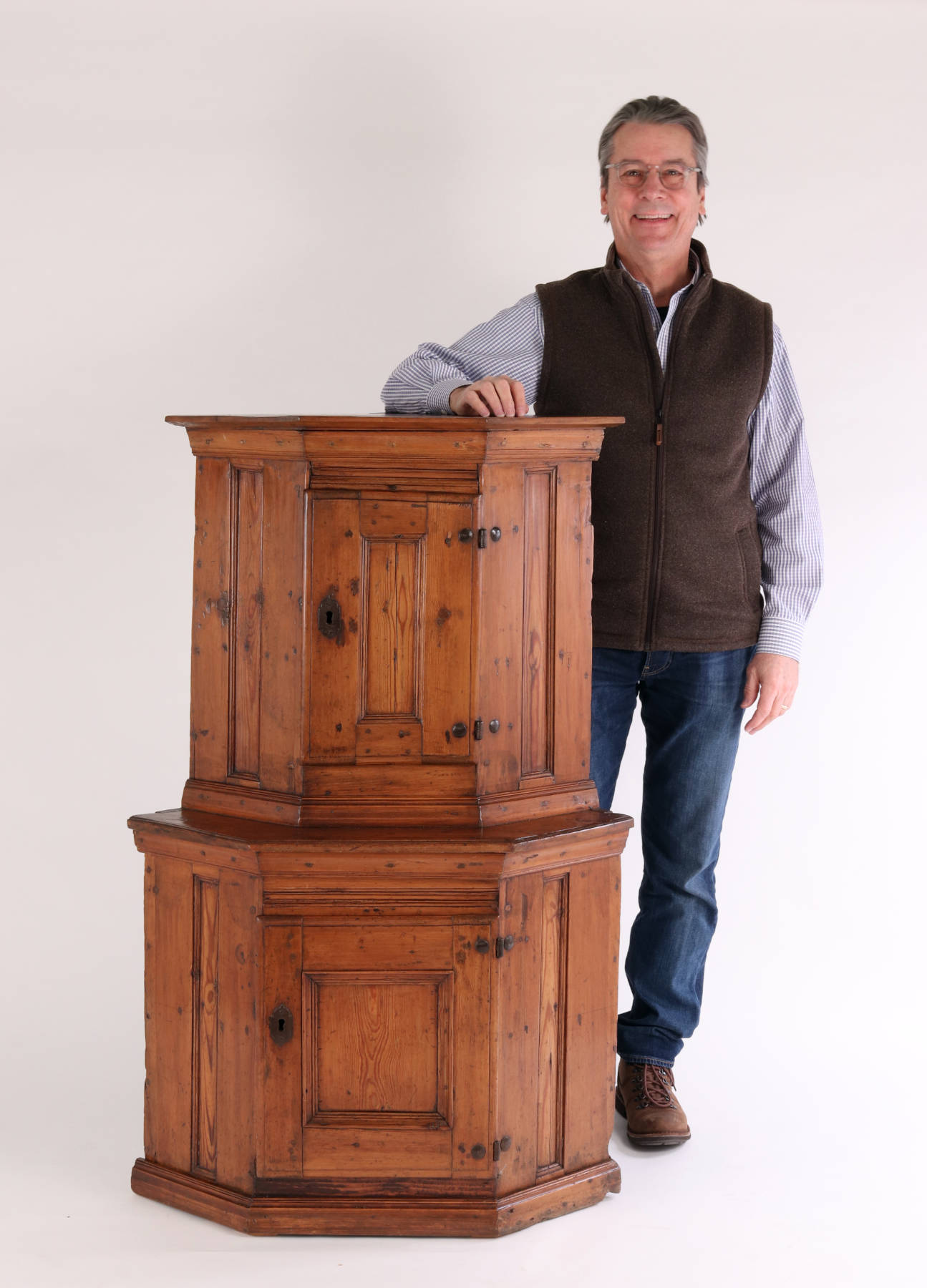 Robert Morrissey Antiques Small Pine Corner c. 17801800.