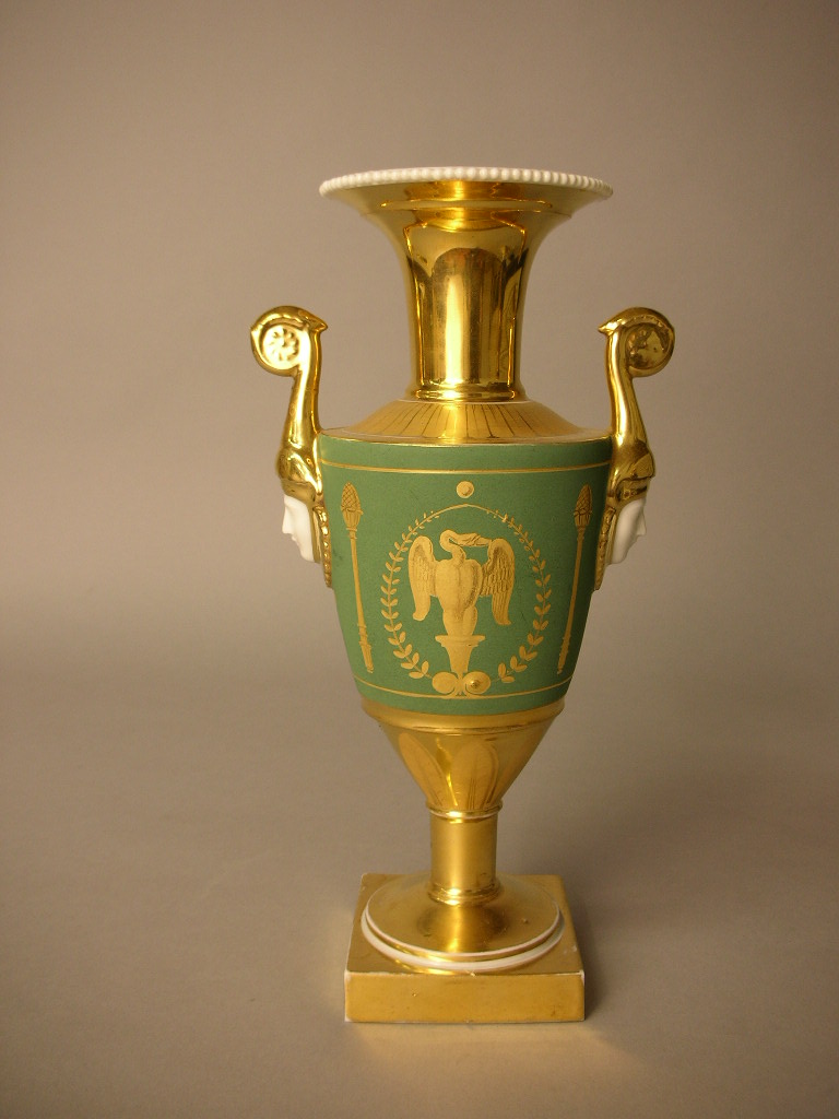 Robert Morrissey Antiques Fine Old Paris Empire vase