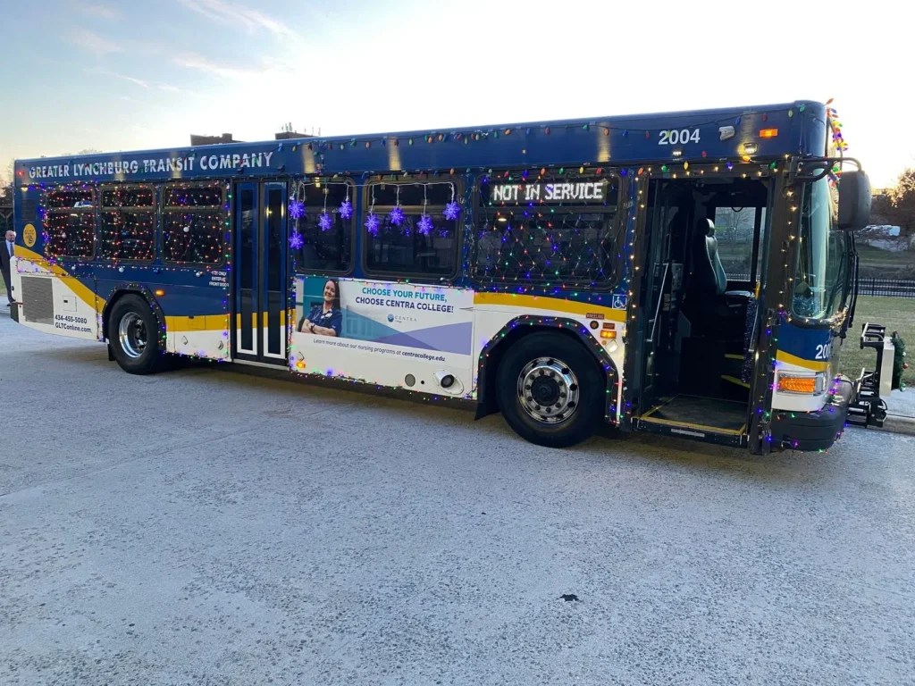 I Love the Lynchburg VA Christmas Bus Robert Paul Reyes Politics