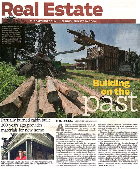 Reclaimed Materials Robert Pierson Construction