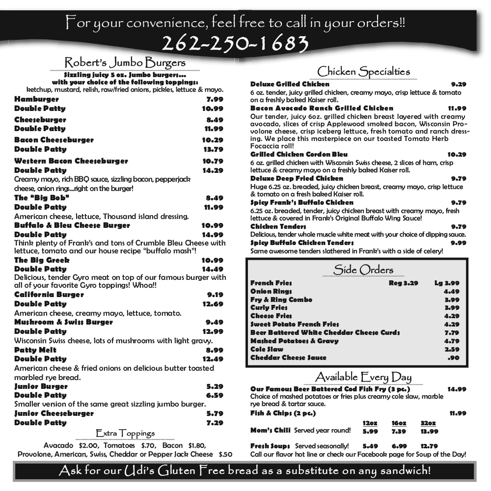 Robert's Frozen Custard and Jumbo Burgers