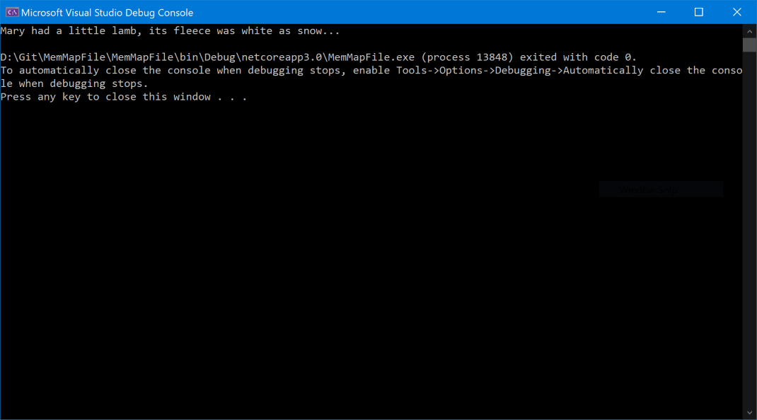 robertwray.co.uk Reading and writing a memorymapped file in Core
