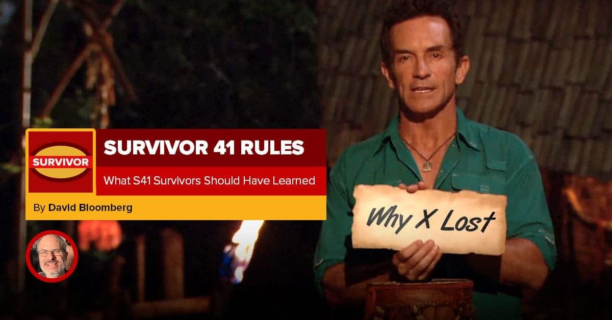 What Survivor 44 Players Should Have Learned