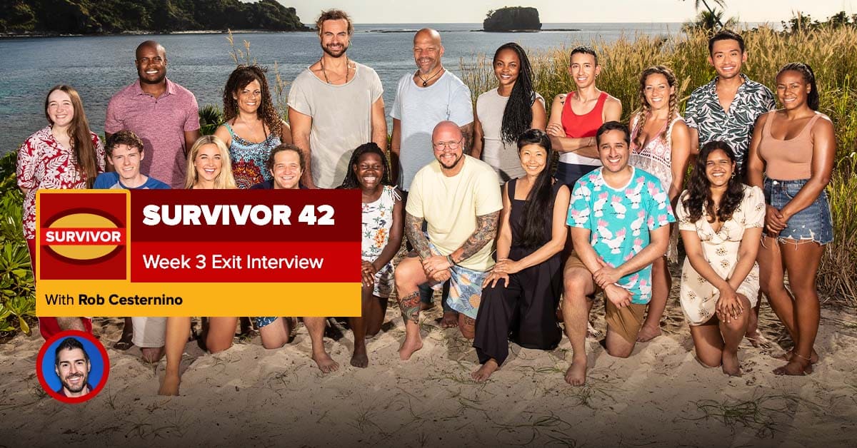 Survivor 42 Exit Interview with the Third Player Voted Out + This