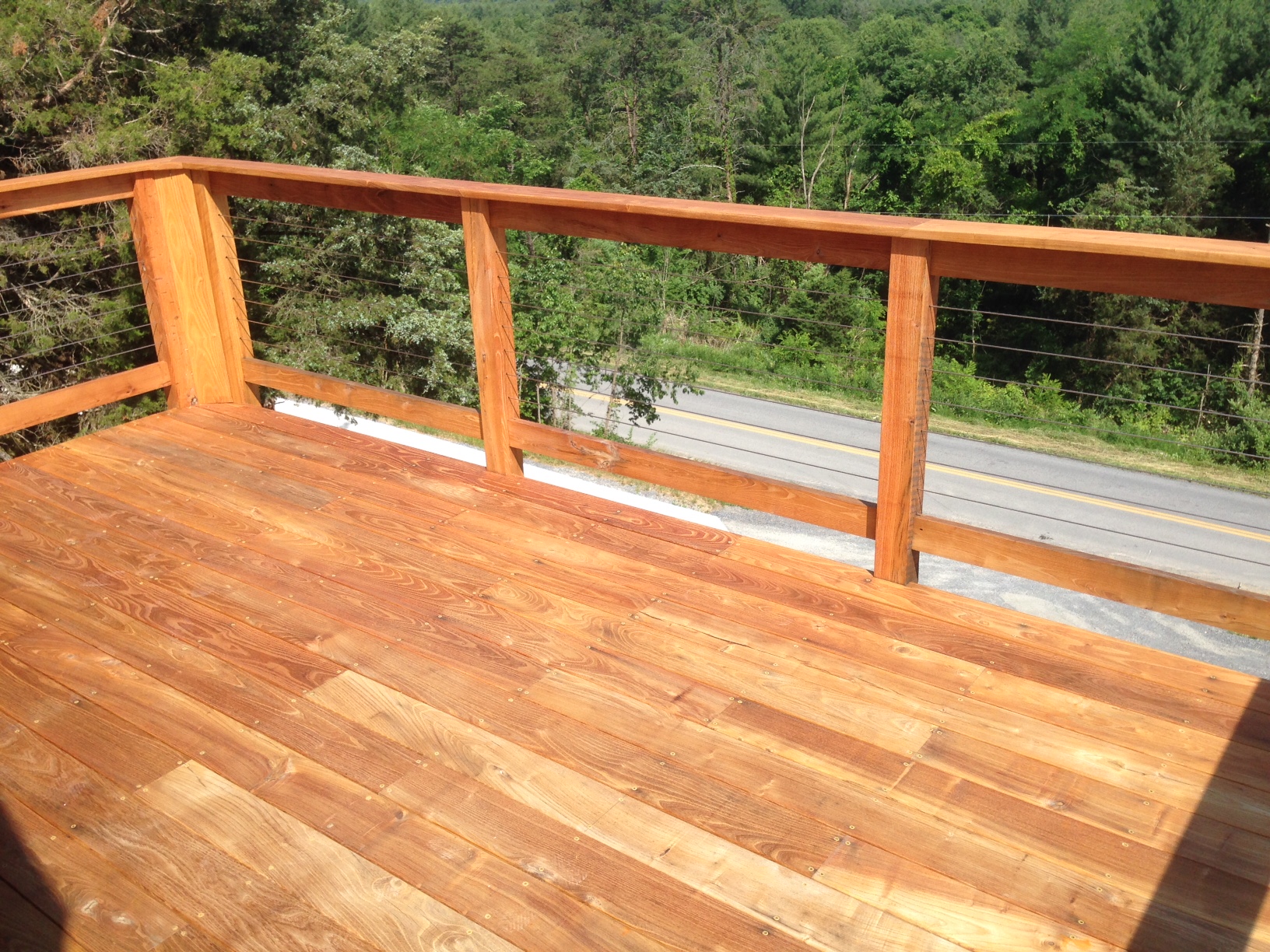 Mountain Cabin Deck Luray, VA » Robi Decking