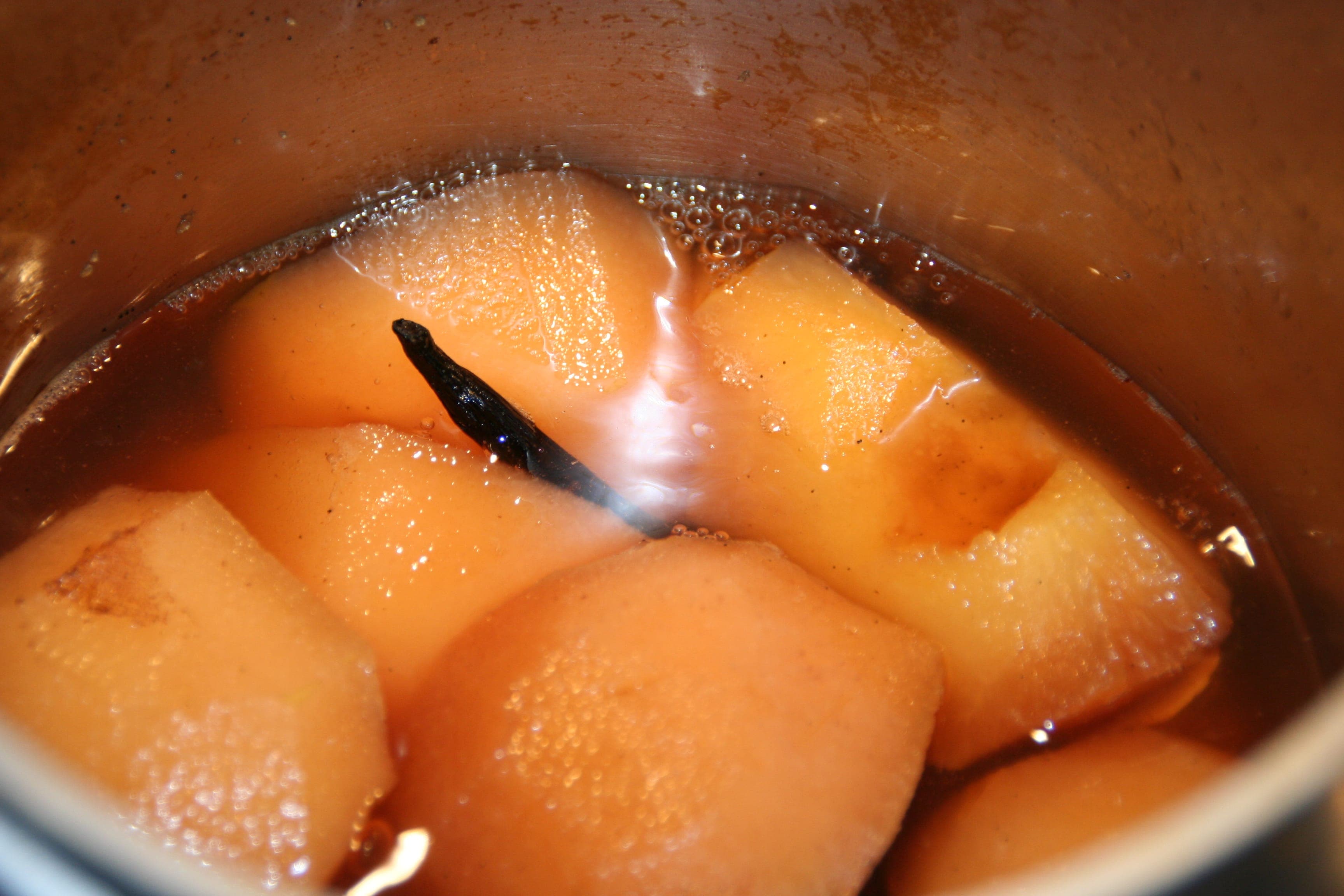 The Perfumed Fruit, Quince Stewed with Vanilla Chef and Author Robin