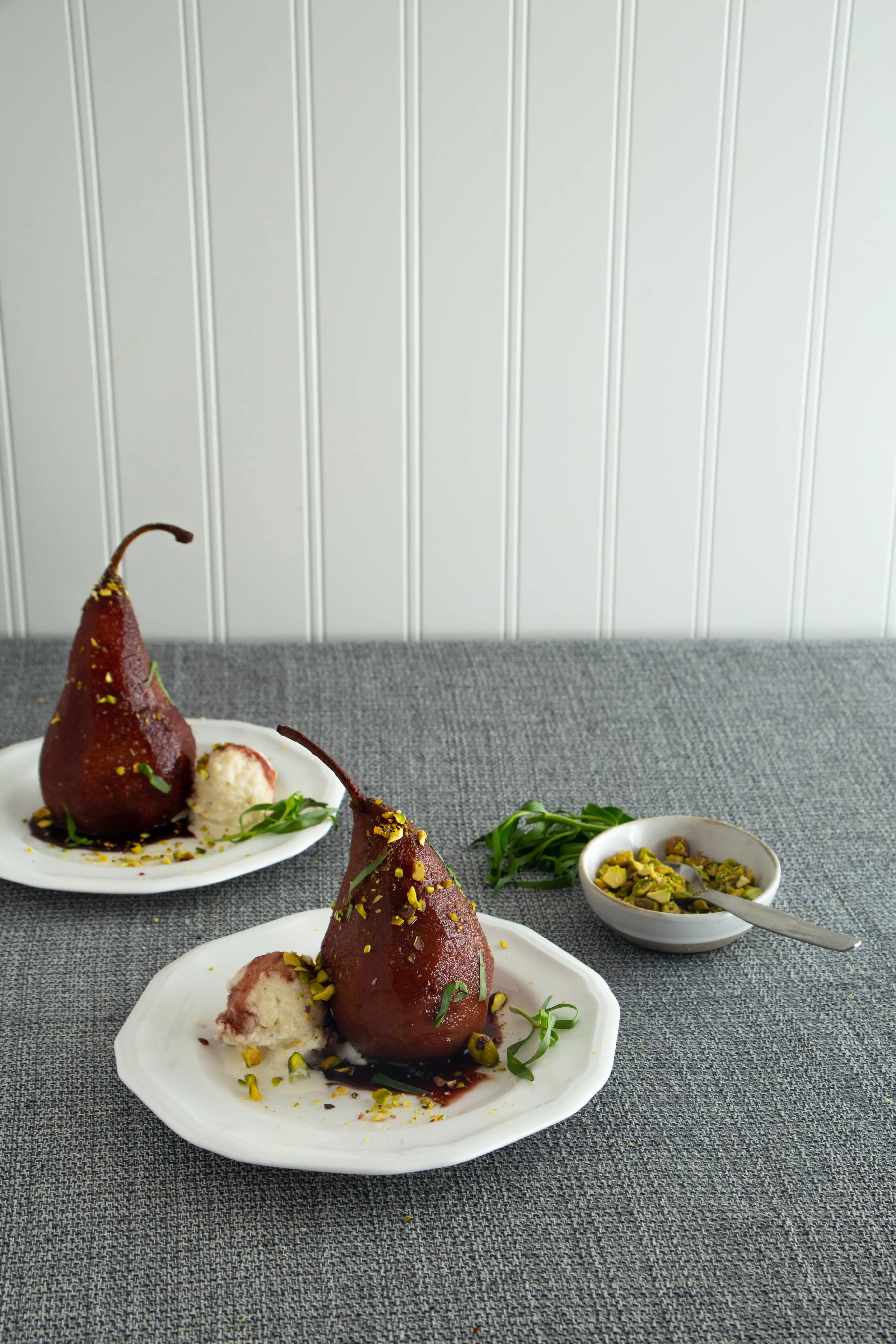 Poached Pears Make an Elegant Dessert, For a Break from Pumpkin! Chef