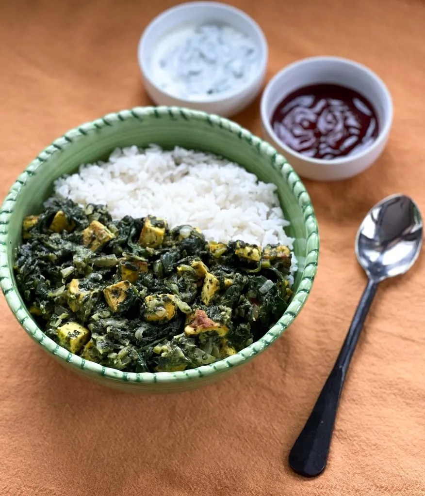 My Favorite Tofu Saag "Paneer" Chef and Author Robin Asbell