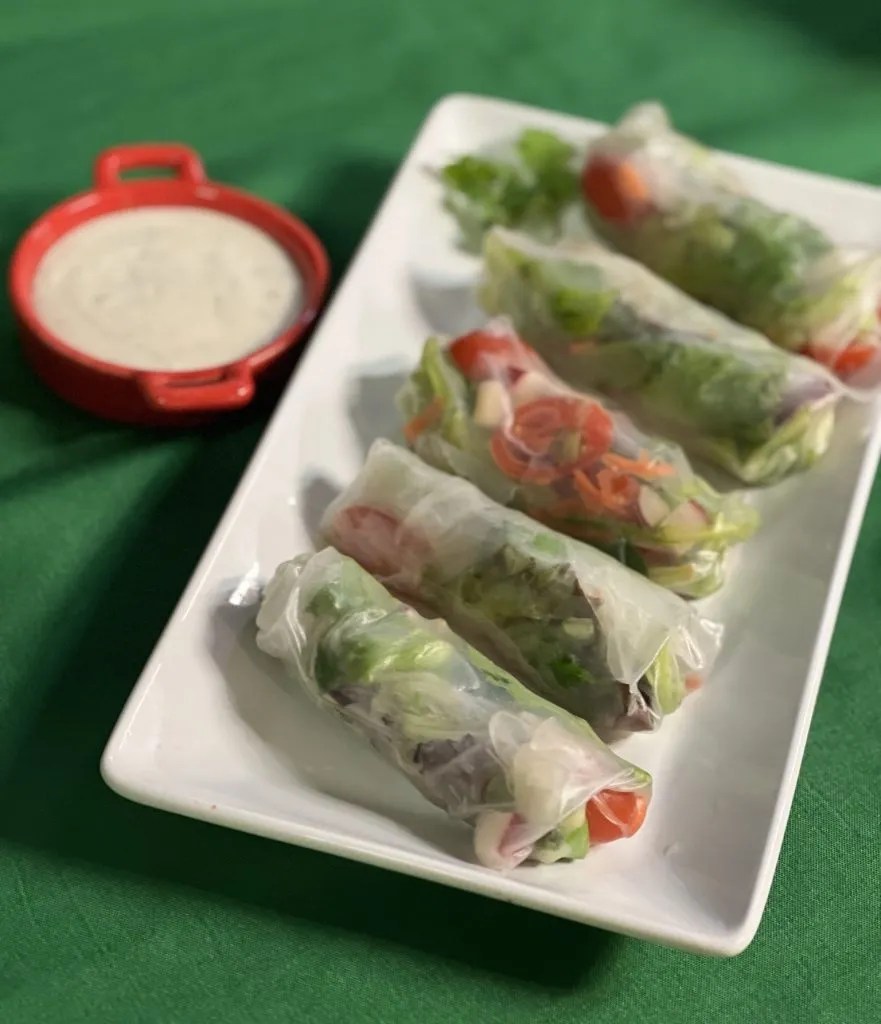 Watch Me Make Rice Paper Rolls on TCL! Chef and Author Robin Asbell