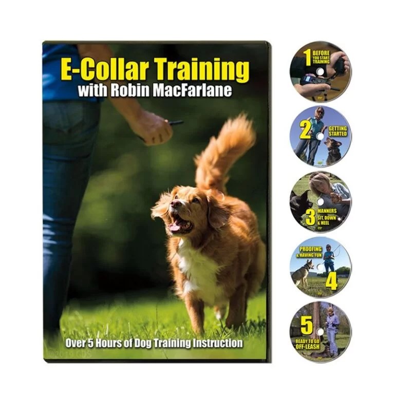 Ecollar Training with Robin MacFarlane 5Disc Set Robin MacFarlane