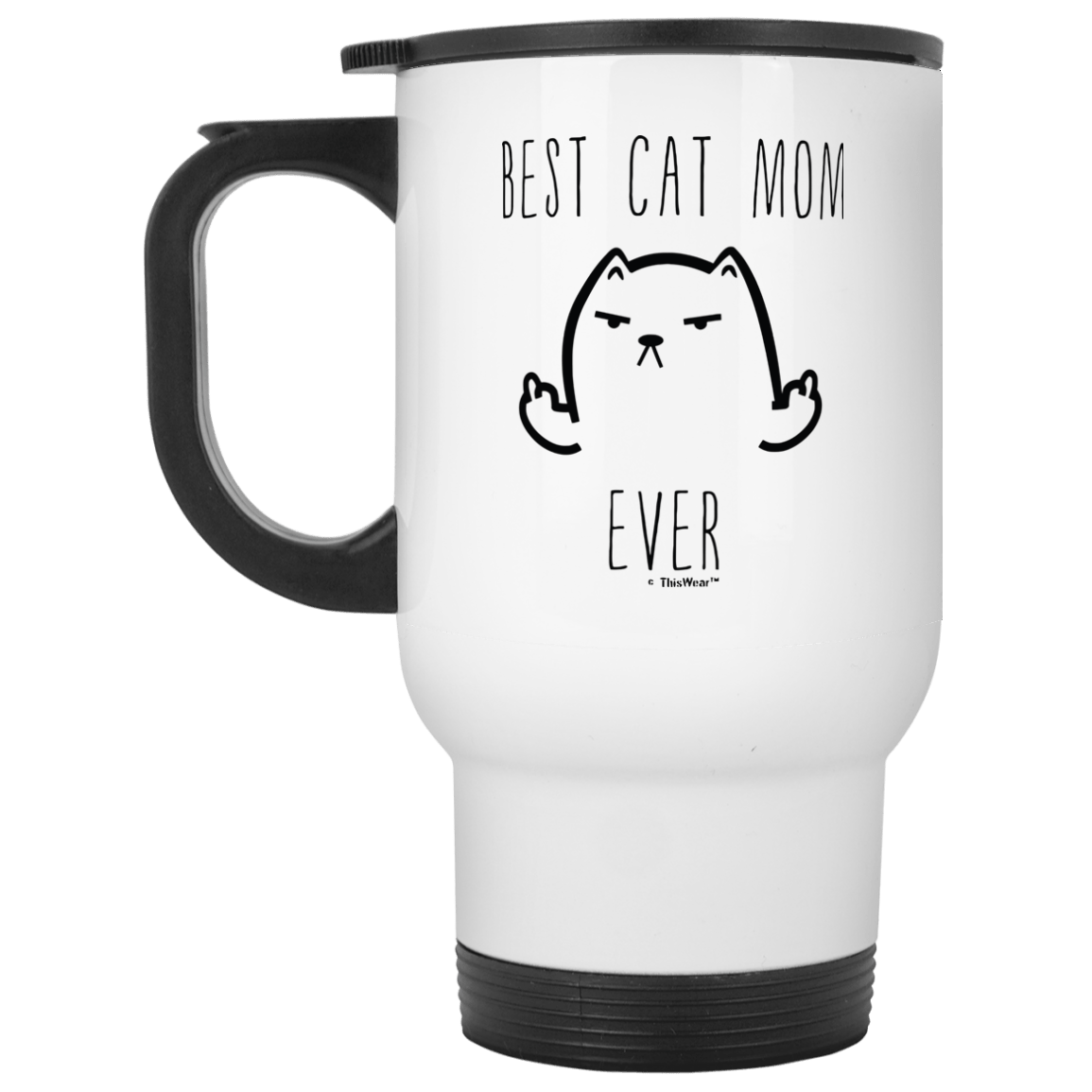 Best Cat Mom Ever Tea Coffee Mug RobinPlaceFabrics