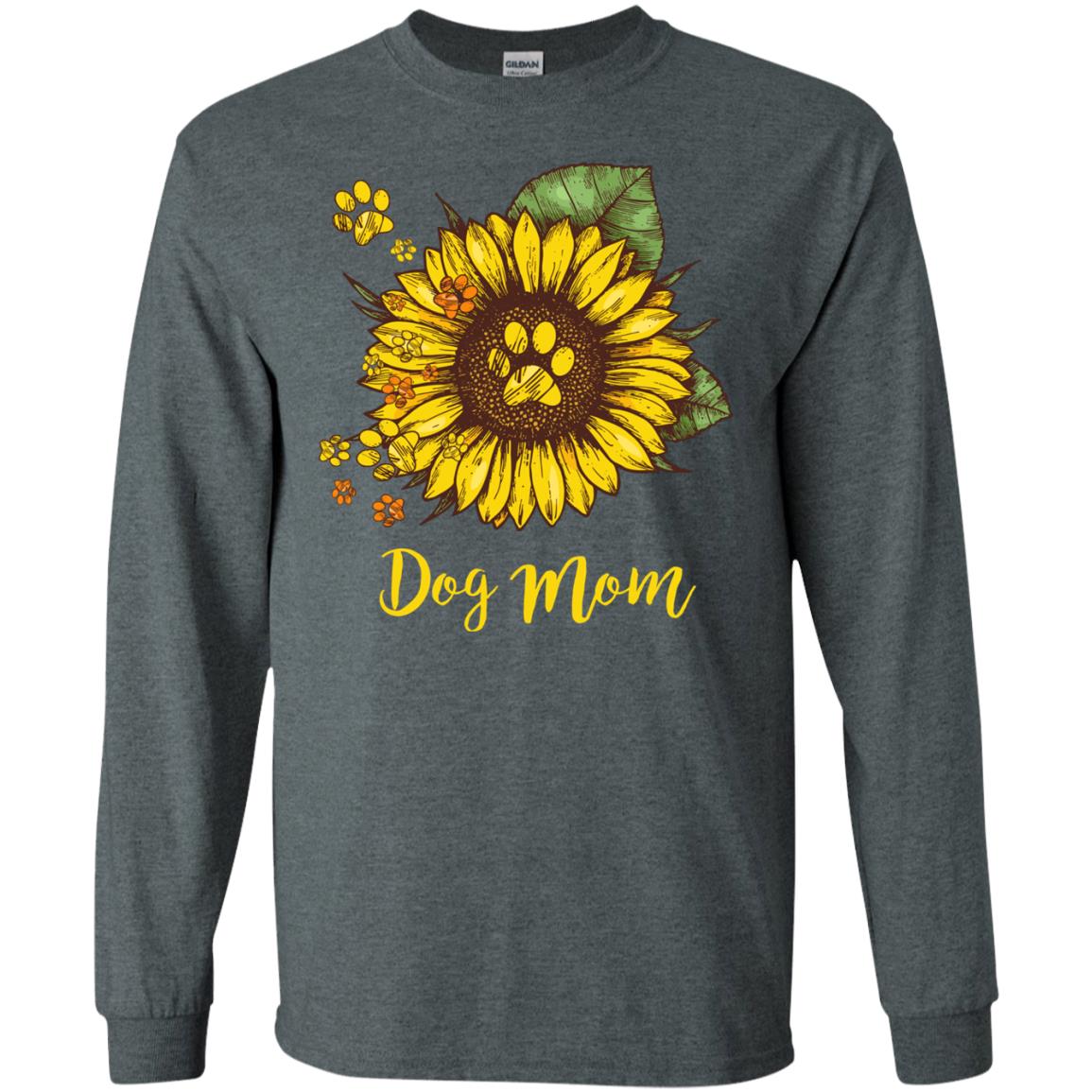 Dog mom sunflower t shirt, tank, hoodie RobinPlaceFabrics