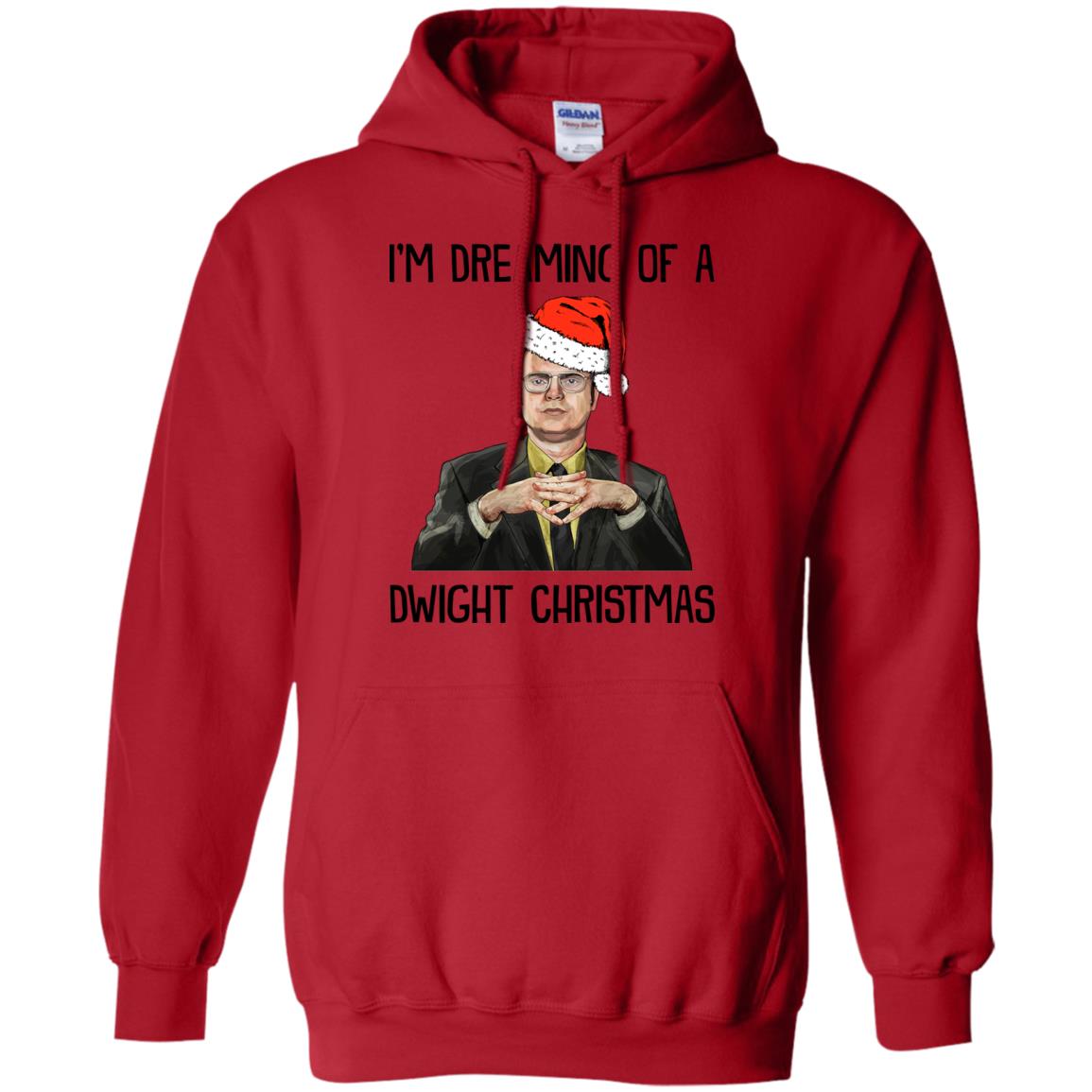 Dwight Schrute I'm Dreaming Of A Dwight Christmas Sweatshirt, Ls