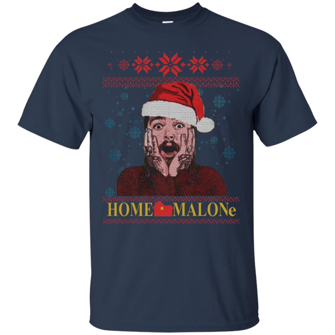 Home Malone Post Malone Christmas Sweatshirt, Ls, Hoodie