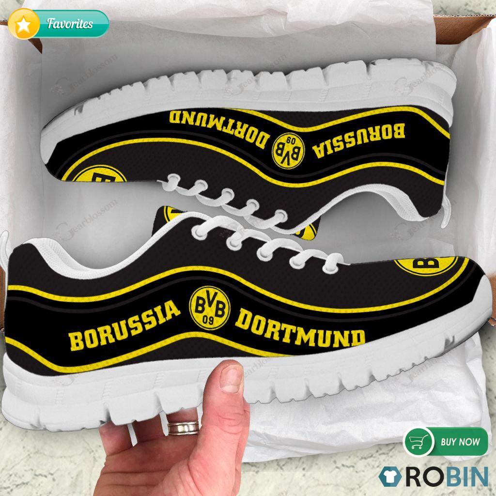 Borussia Dortmund Football Sneakers Breathable Running Shoes