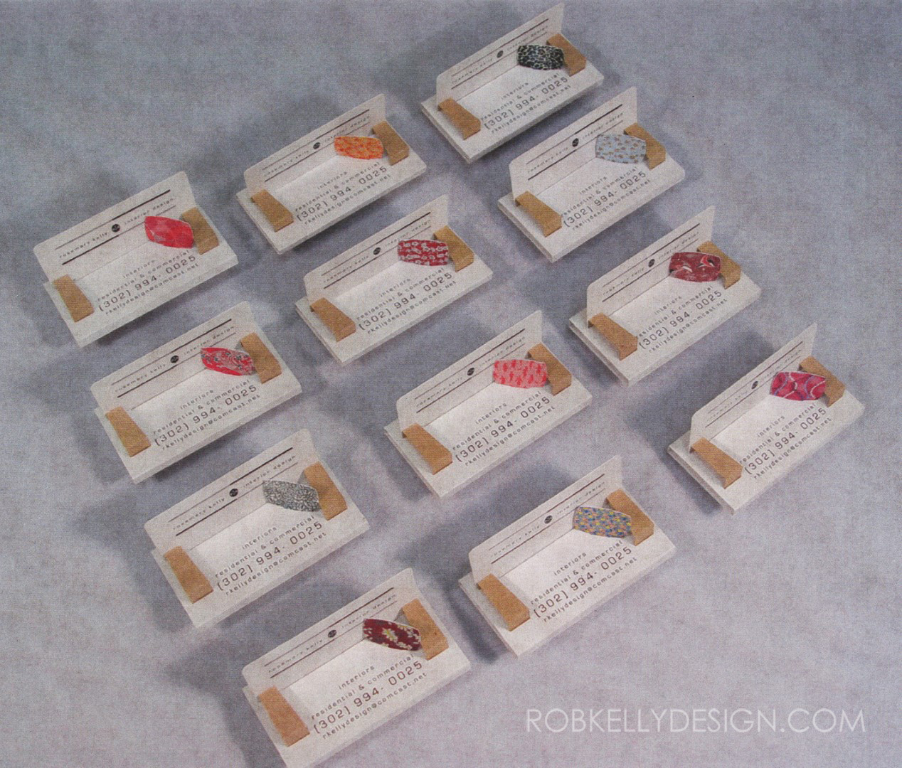 Sofa Business Card Rob Kelly Design