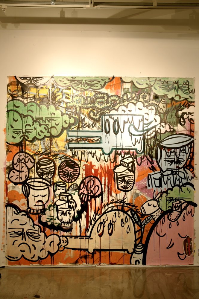 VERSUS EXHIBITION vol2 UK vs JAPAN (PARCO Tokyo) with Subway Lung as “NEW STENCH”