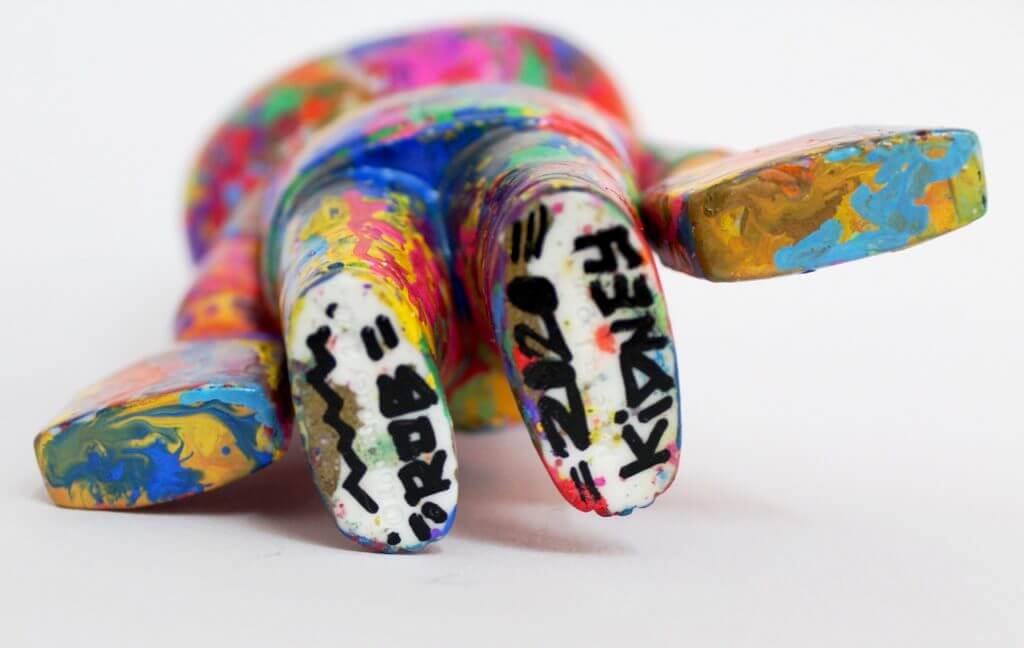 Hand painted 'Friday Bear' ②