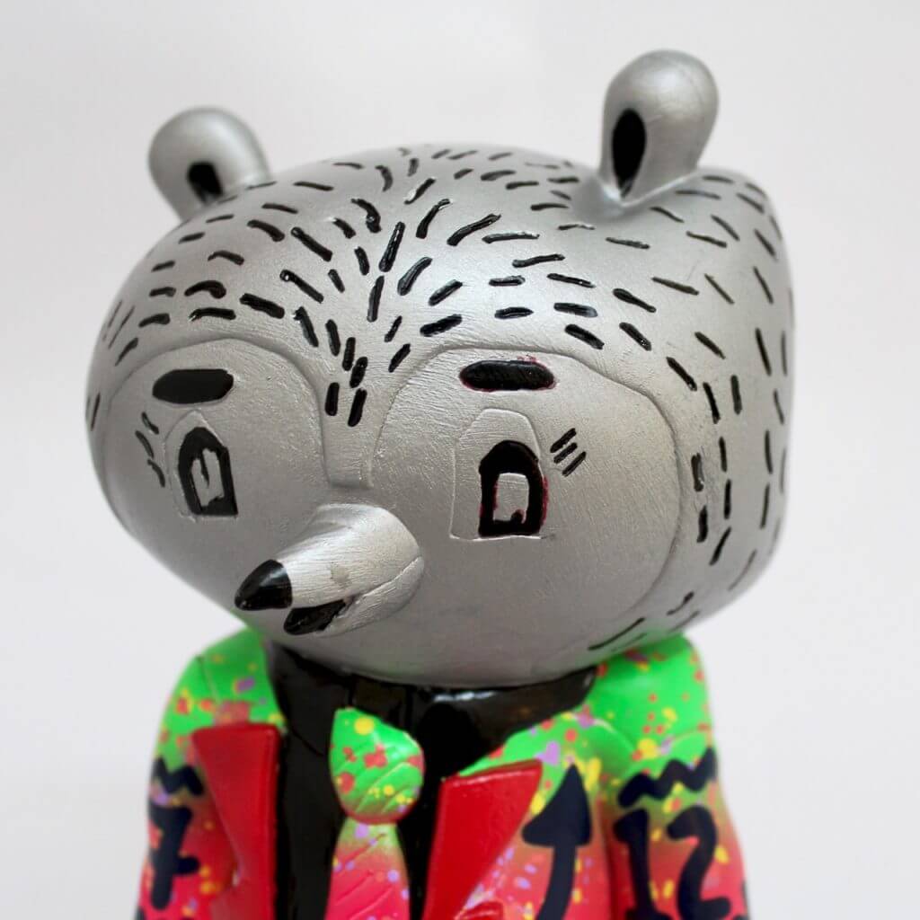 Hand painted 'Friday Bear' ③