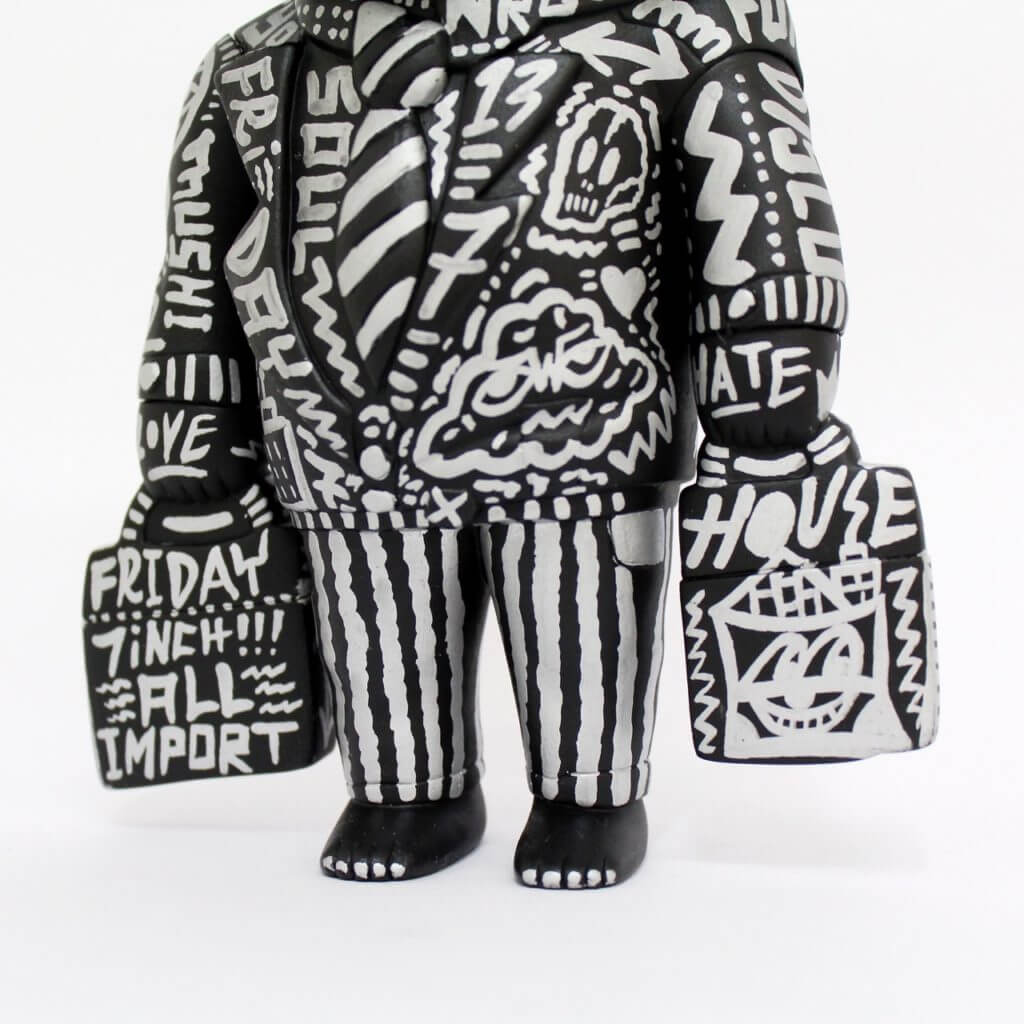 Hand painted 'Friday Bear' ⑥