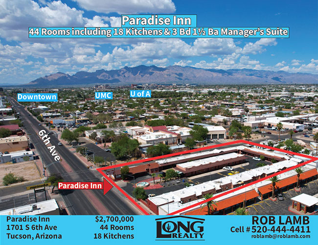 Paradise Inn Hotel Rob Lamb Real Estate