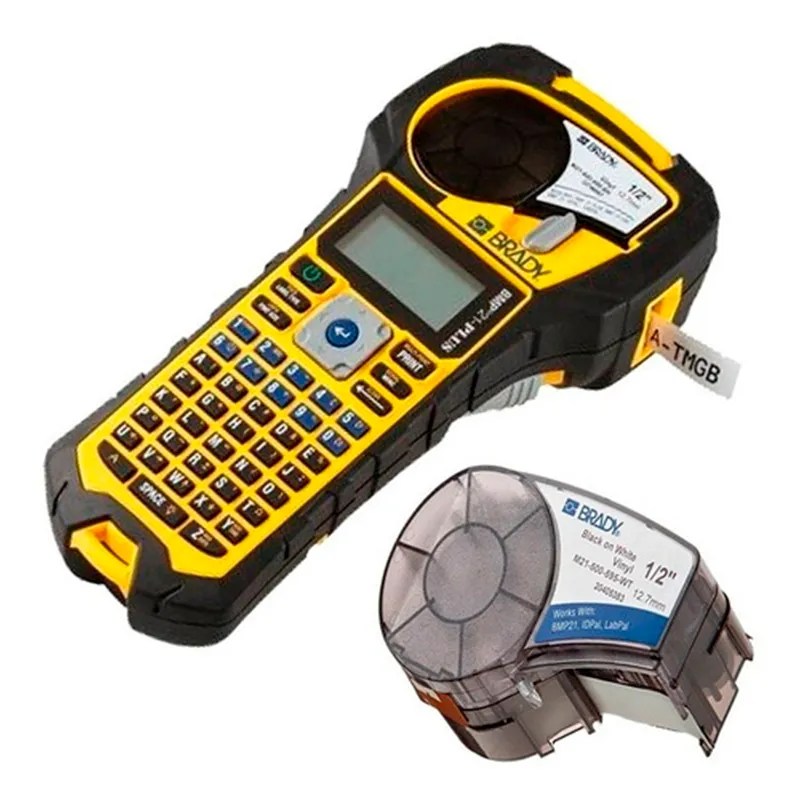 Etiquetadora Brady M210 incluye rollo de etiquetas