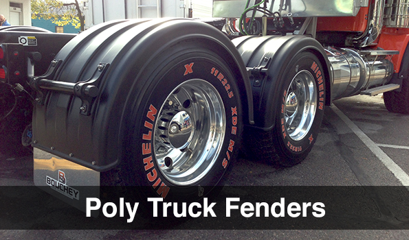 Semi Fenders for Big Trucks, Poly Dumpster Lids Robmar Plastics