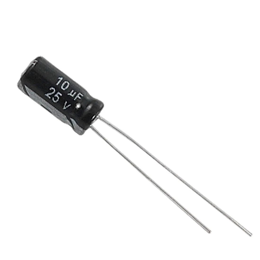 Buy 10uF 25V Through Hole Electrolytic Capacitor