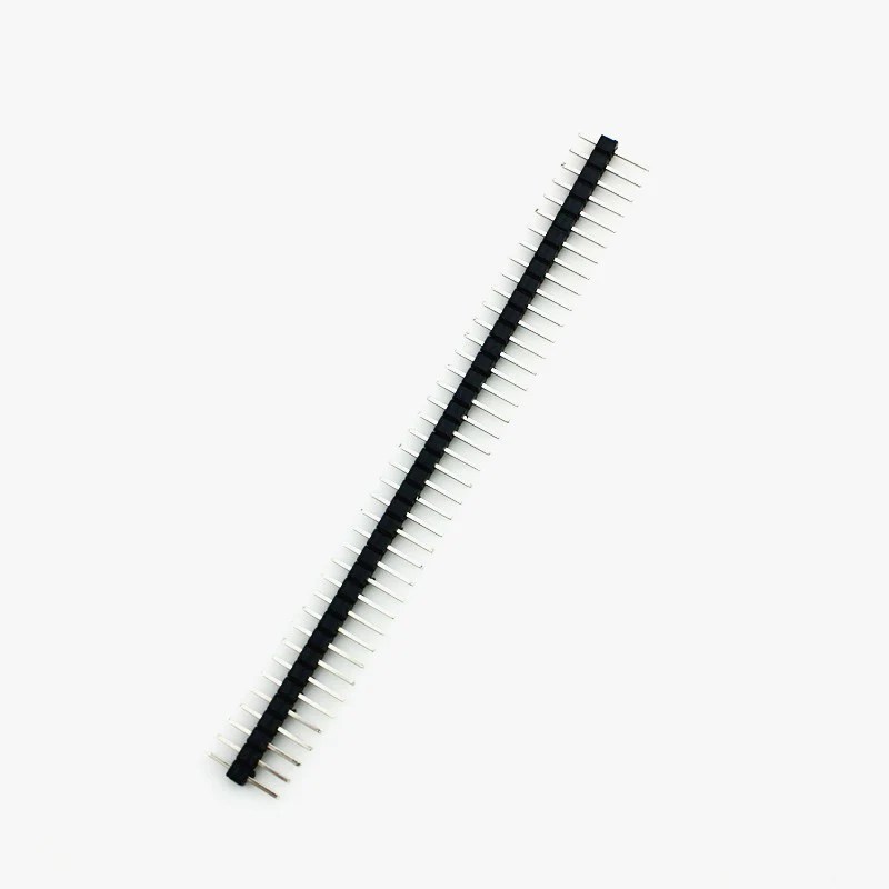 40 Pin Straight Male Header Pins Berg Strips Roboelectrixx