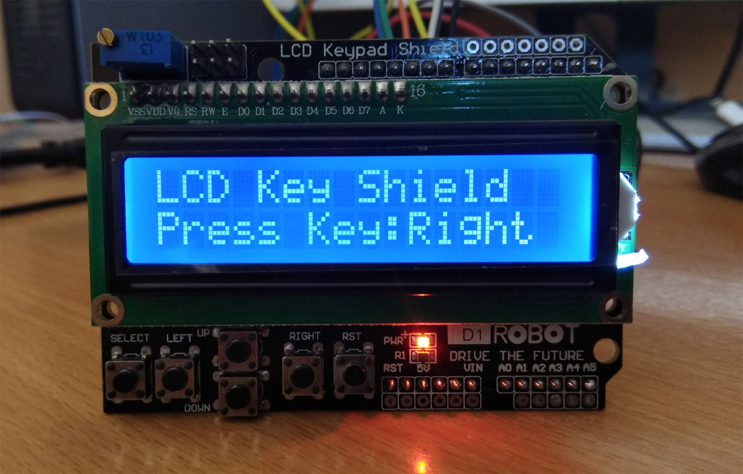 Arduino LCD Keypad Shield Robo India Tutorials Learn Arduino