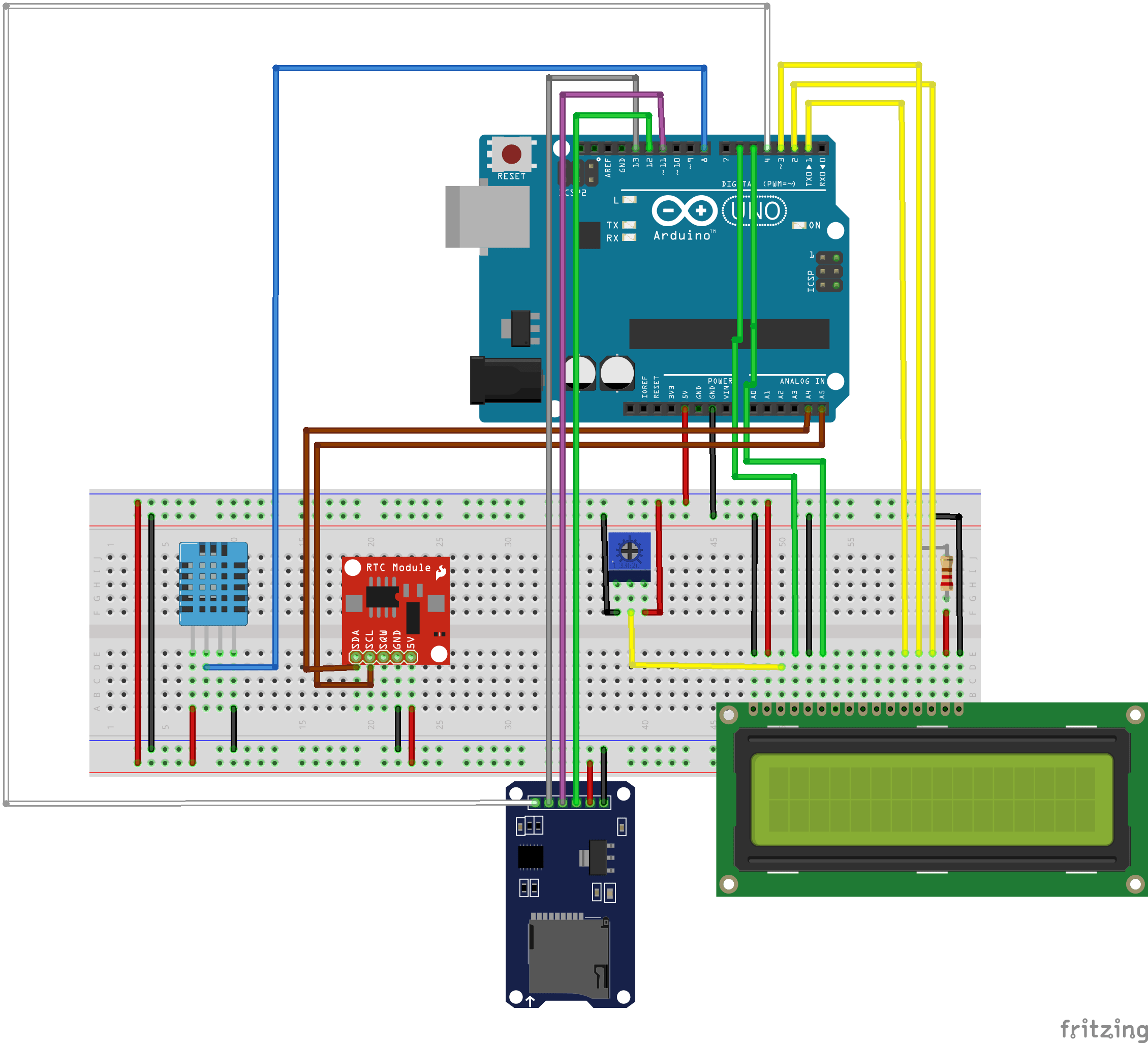 Temperature Sensor Arduino Data Logger