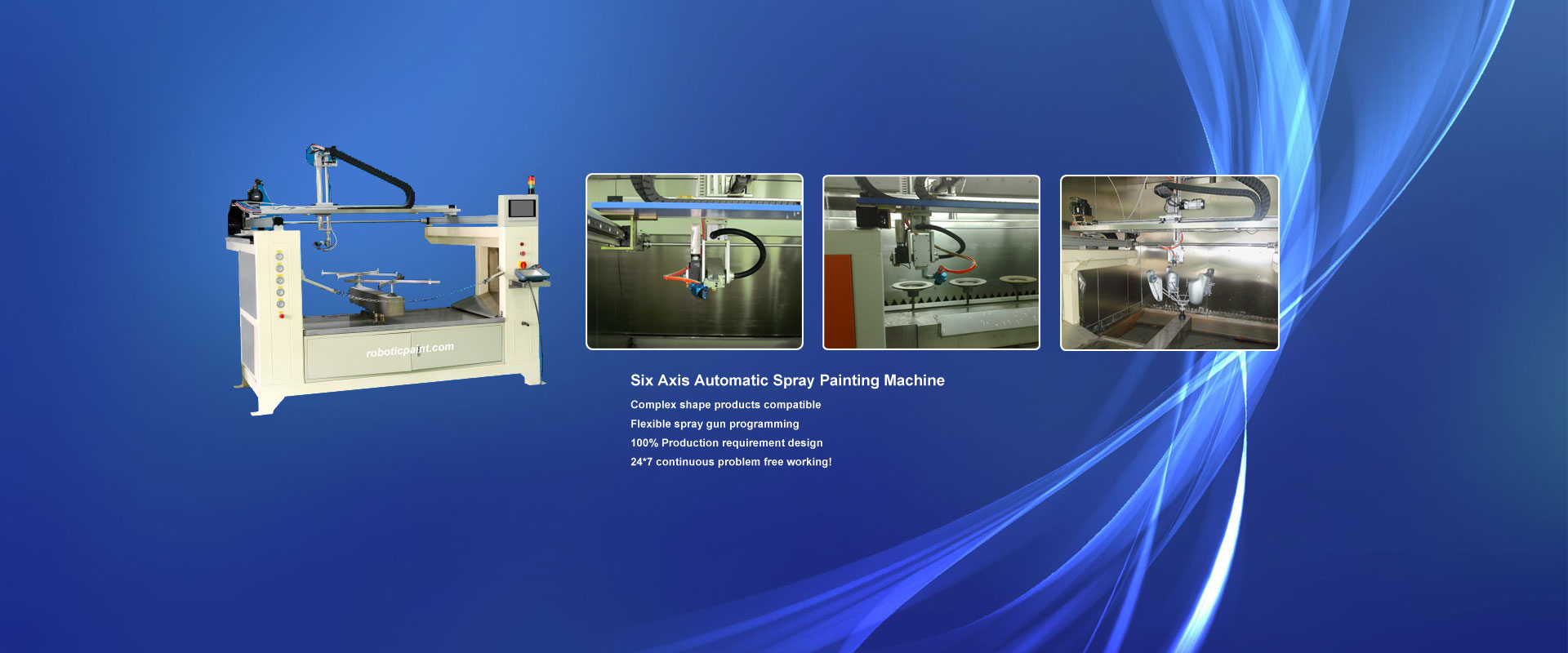 Automatic Spray Painting Machine, Painting Robot Robotic Paint Group Ltd