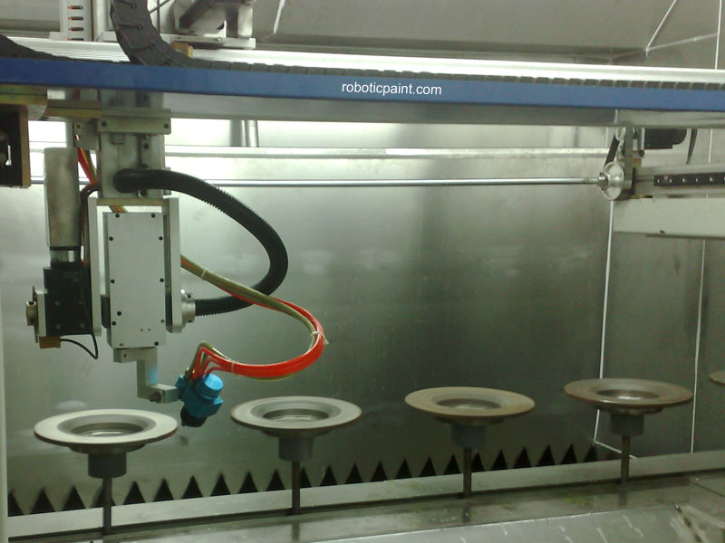 6 axis spray paint machine Robotic Paint Group Ltd