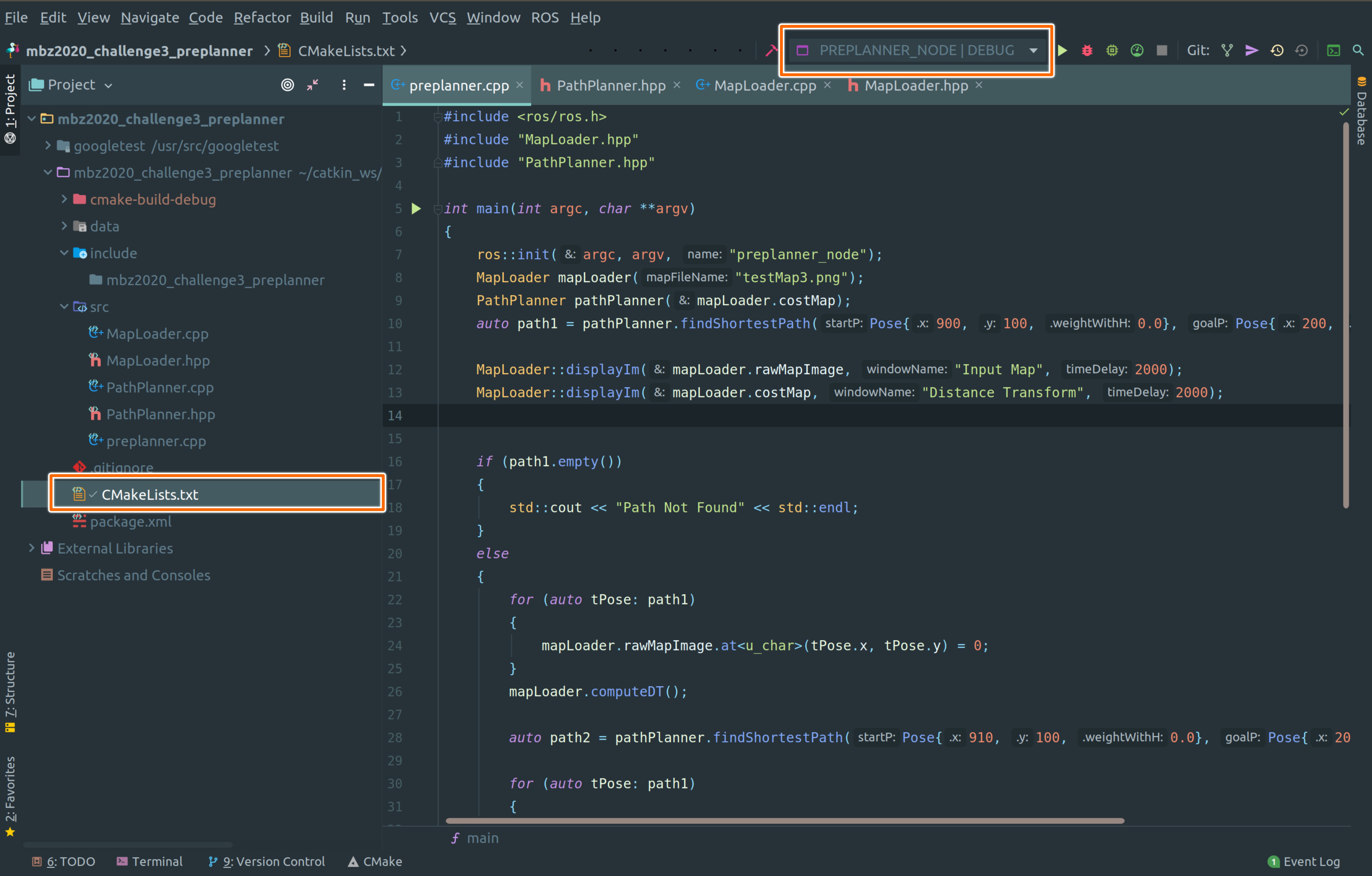 CLion IDE Robotics Knowledgebase