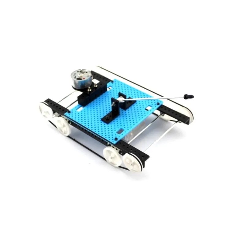 DIY Blue interesting Tank Toy Assembly Kit DarkOct02