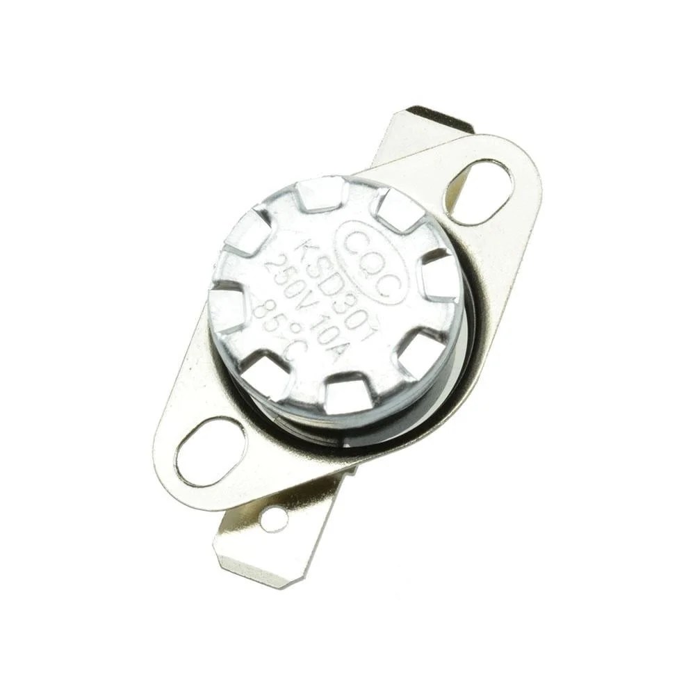 KSD301 85ºC 250V 10A Normally Open Thermostat Sensor DarkOct02