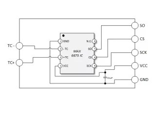MAX6675 Thermocouple Sensor Module - DarkOct02