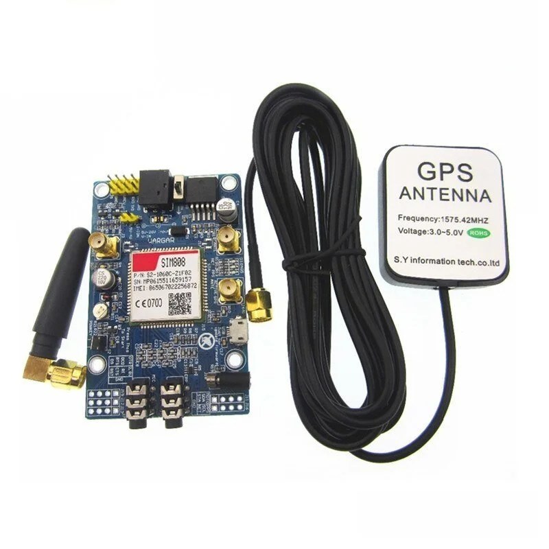 SIM808 Bluetooth Compatible GSM/GPRS/GPS Module DarkOct02