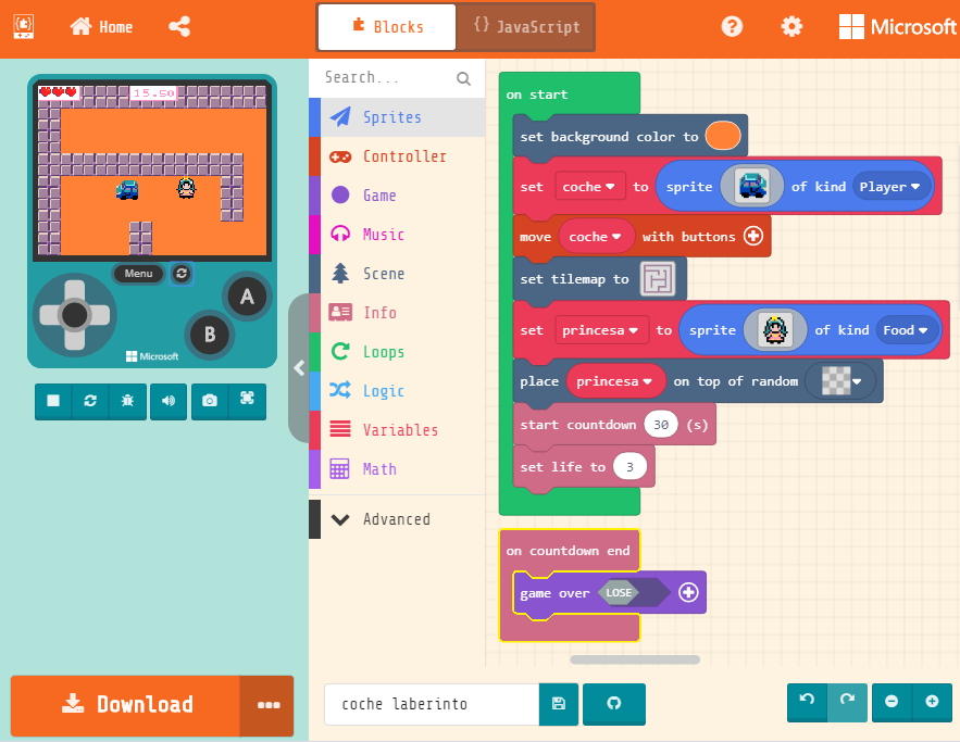 Học lập trình sáng tạo game với MakeCode Arcade Công nghệ cho mọi người