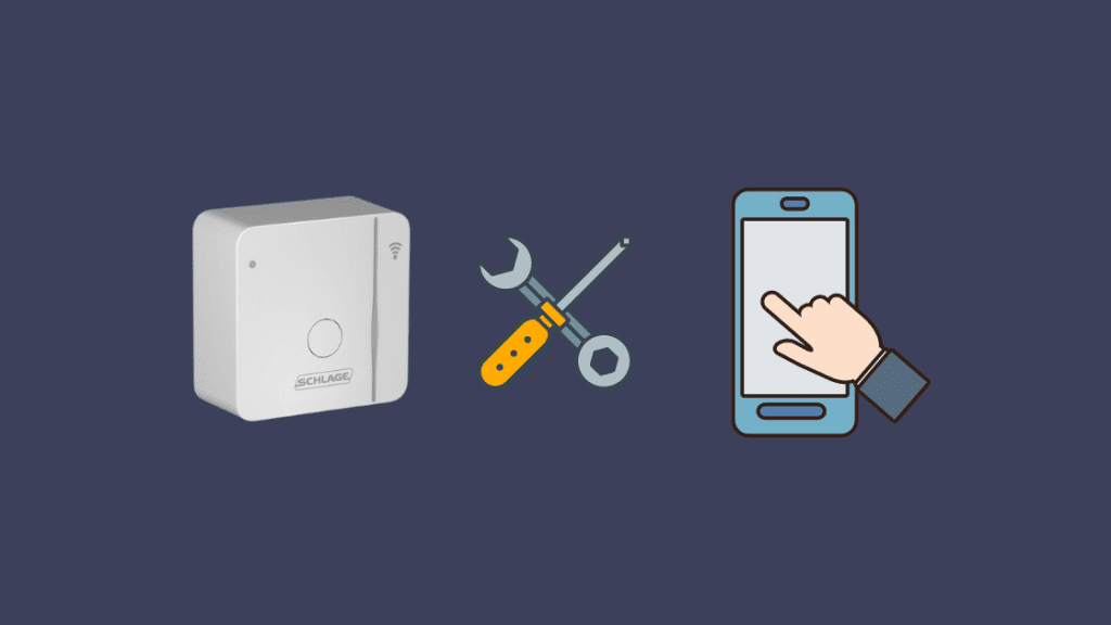 Schlage Sense WiFi Adapter Won't Connect How To Fix Robot Powered Home