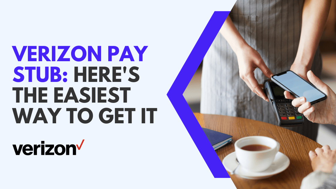 Verizon Pay Stub Here's The Easiest Way To Get It Robot Powered Home