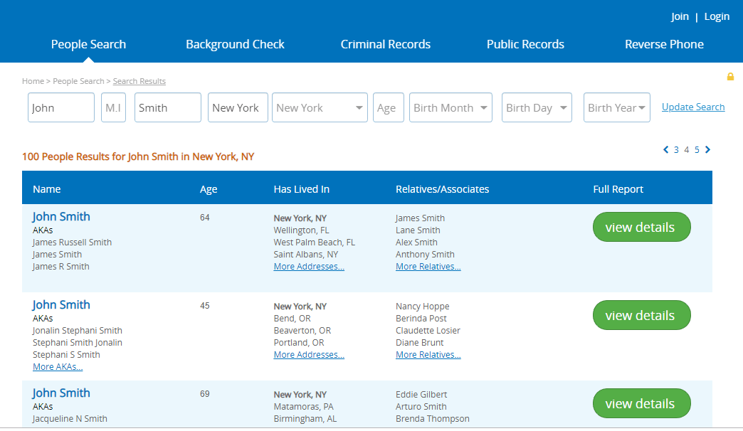 Free People Search & Lookup USPhoneBook